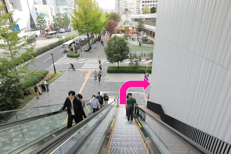 JR大阪駅御堂筋南口地上ルート